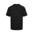 Textured Logo T-Shirt - Black