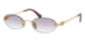 SMUA54S Sonnenbrille | Gold/Dunkelgrau-Verlauf transparent