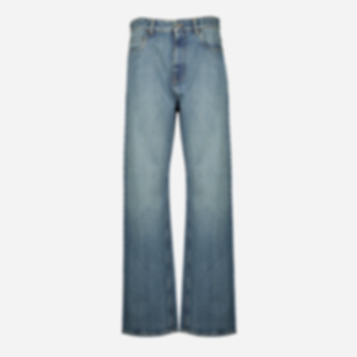 Embroidered Blue Jeans