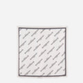 White Shadow Silk Scarf