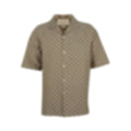 Classic GG Monogram Short-Sleeve Shirt