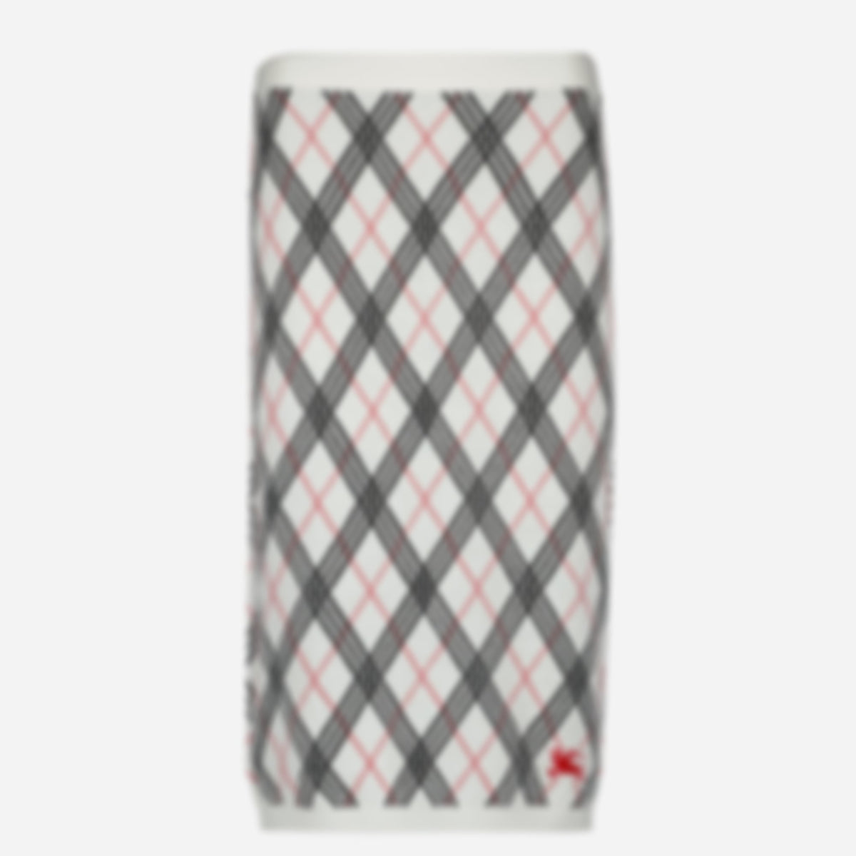 Midi Check Skirt