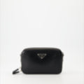 Brushed Leather Brick Bag