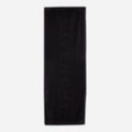 Black Silk and Wool Scarf