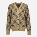 Check Plaid Cardigan