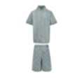 Damier Pop Denim Set | Light Indigo
