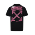 Impressionism Stencil Arrows T-Shirt - Black