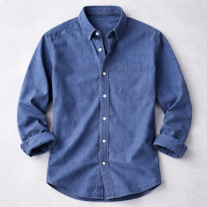 Owen — Oxfordhemd — Blau