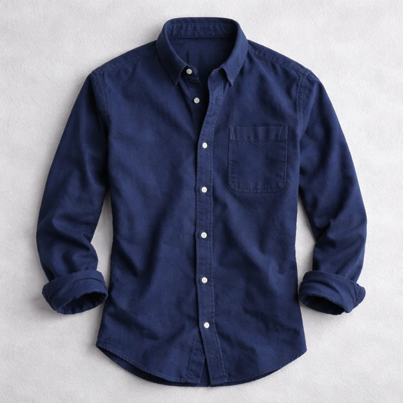 Owen — Oxfordhemd — Marineblau